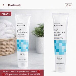 McKesson Skin Protectant Cream 6 oz | Zinc Oxide | New & Sealed